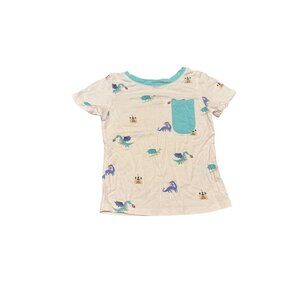 Kyte Baby Charming Dragons Pocket Tee Bamboo Size 12-18M